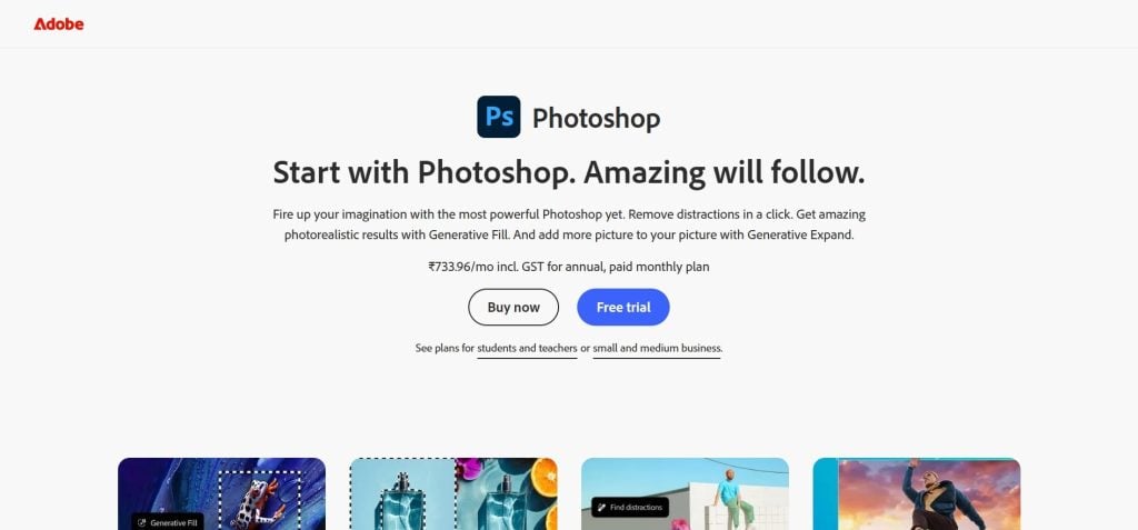 Adobe Photoshop Photography Tool