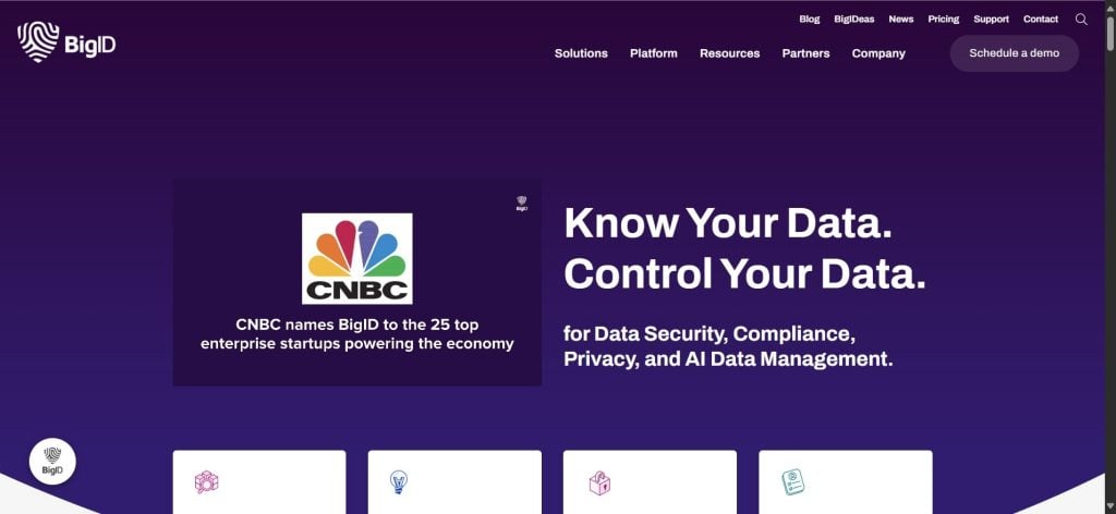BigID Preference Management Tool