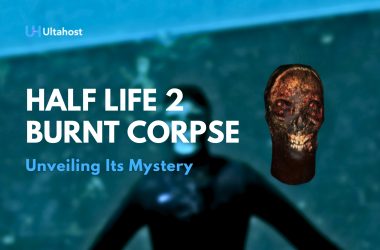 Burnt Corpse in Half Life 2