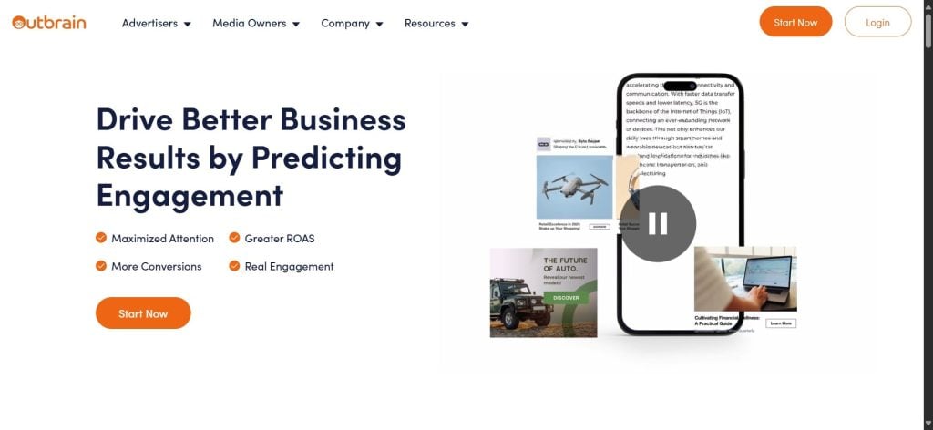 Outbrain Google AdSense Alternative