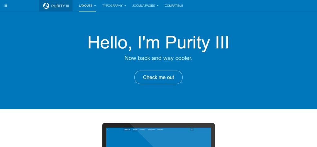 Purity III Joomla Template