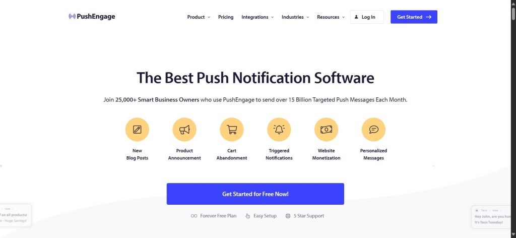 PushEngage WordPress Push Notification Plugin