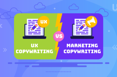 UX Copywriting vs Marketing Copywriting