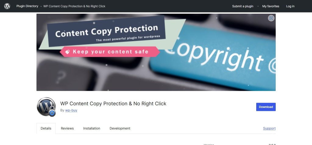 WP Content Copy Protection & No Right Click