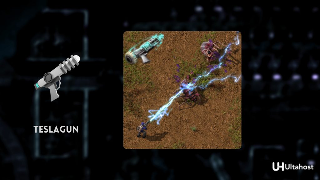 Tesla gun in Factorio