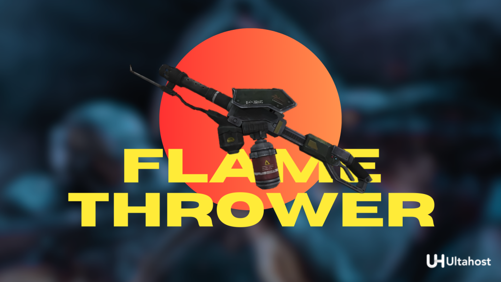 Flamethrower marine weapon