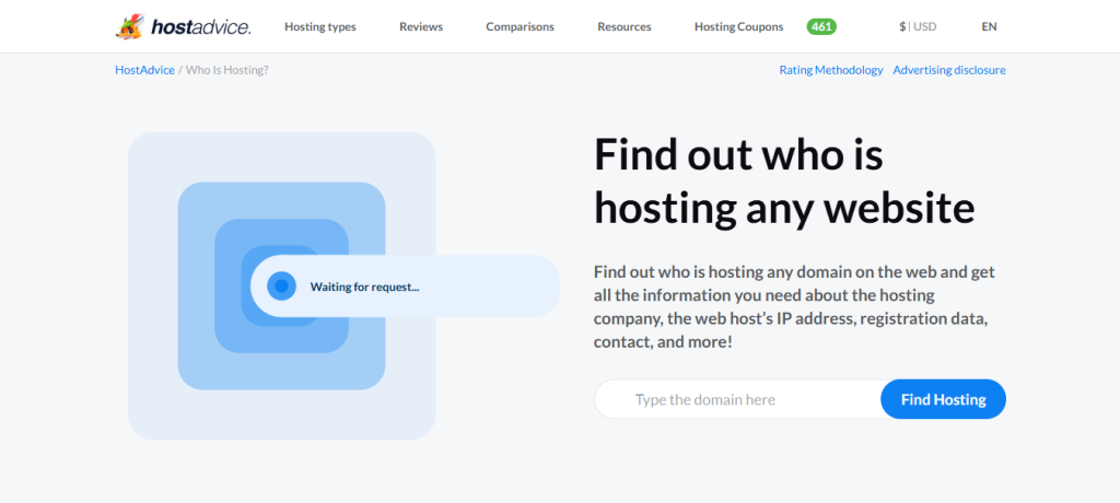 Hostadvice Lookup Tool