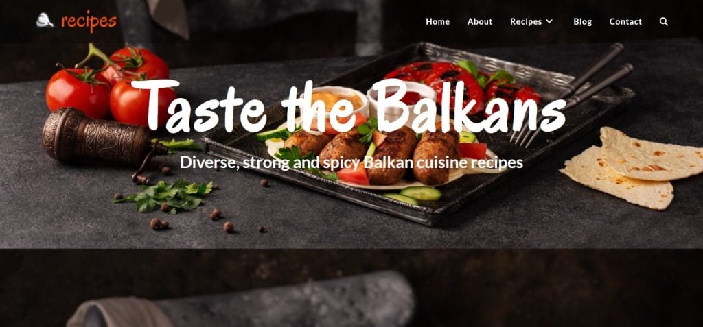 OceanWP Recipe Blog Theme