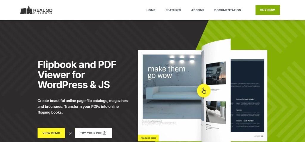 Real 3D FlipBook WordPress Plugin