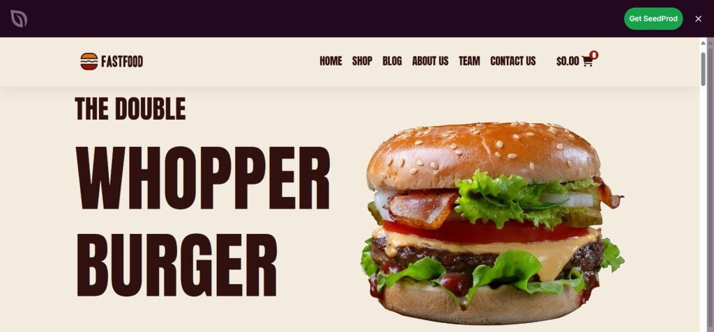 SeedProd Recipe Blog WordPress Theme