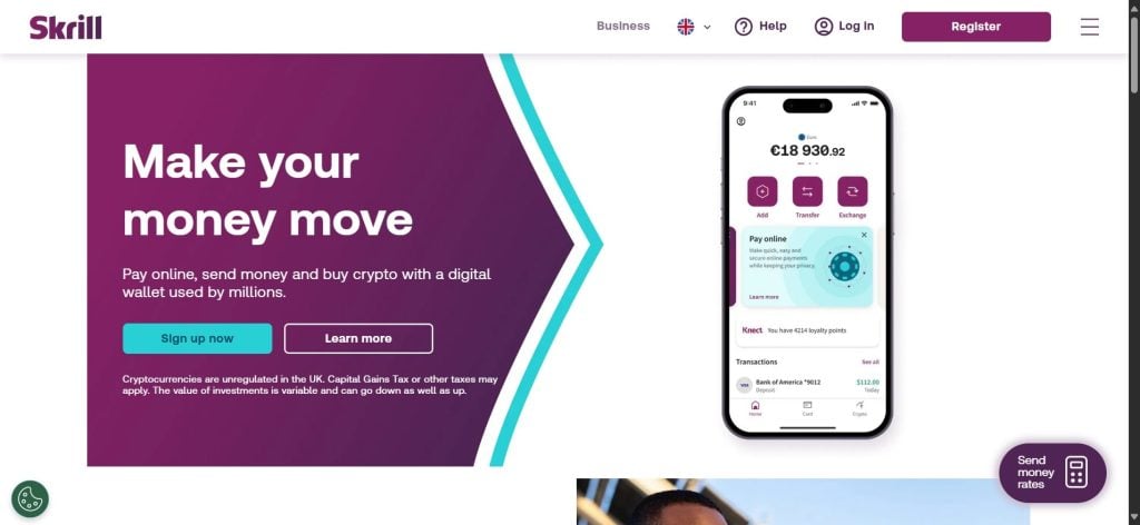 Skrill Payment Gateway
