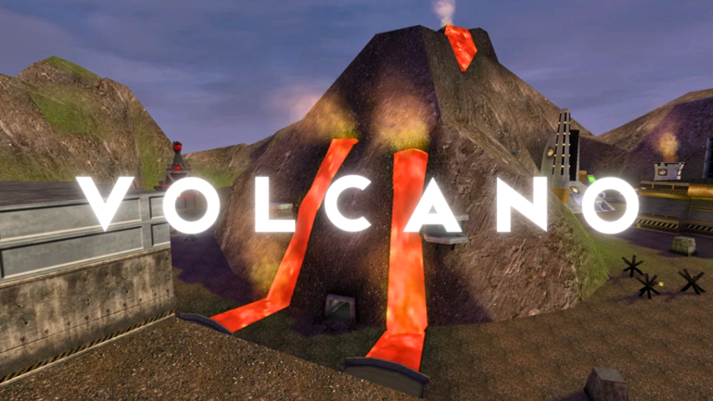 Volcano map in regenade