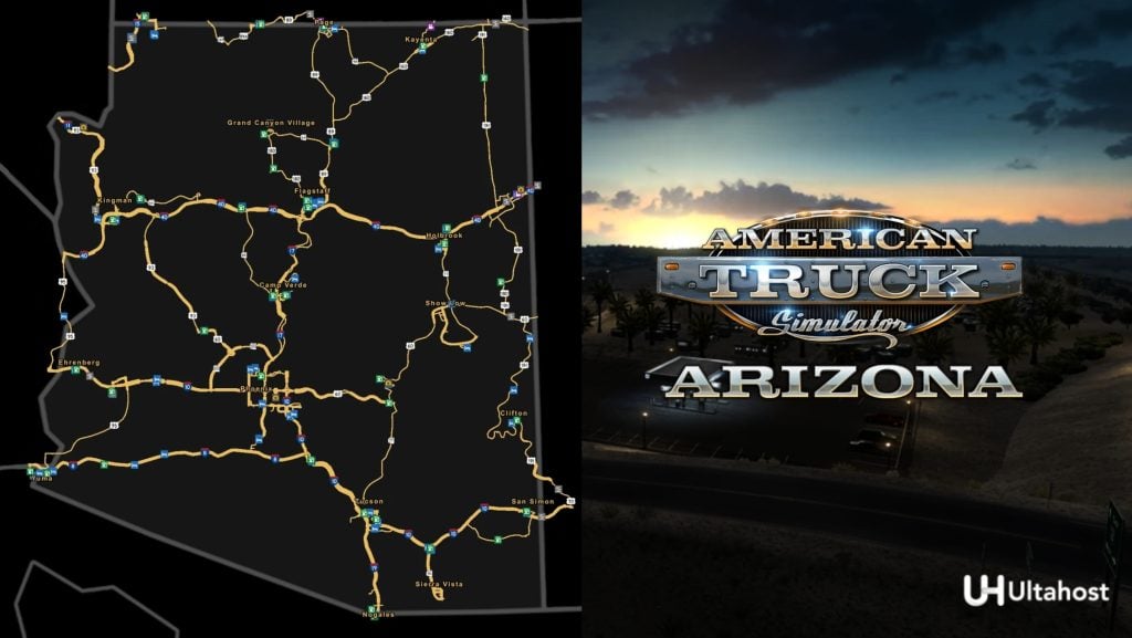 Arizona Map in American Truck Simulator