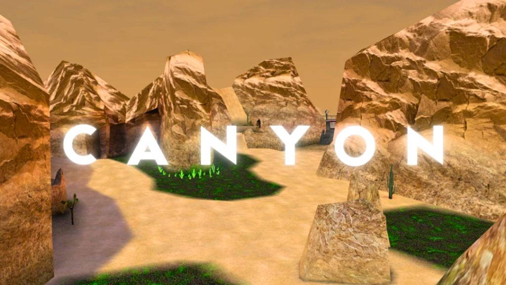 canyon map in regenade