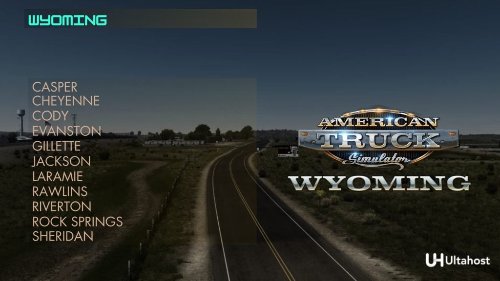 Wyoming Cities in American Truck Simulator
