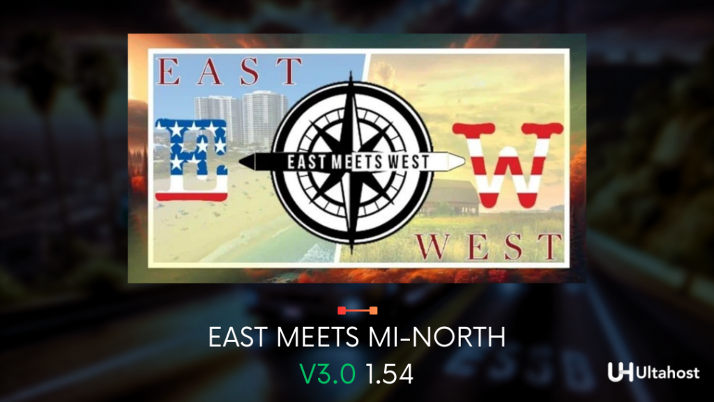 East Meets Mi-North v3.0 1.54 in American Truck Simulator