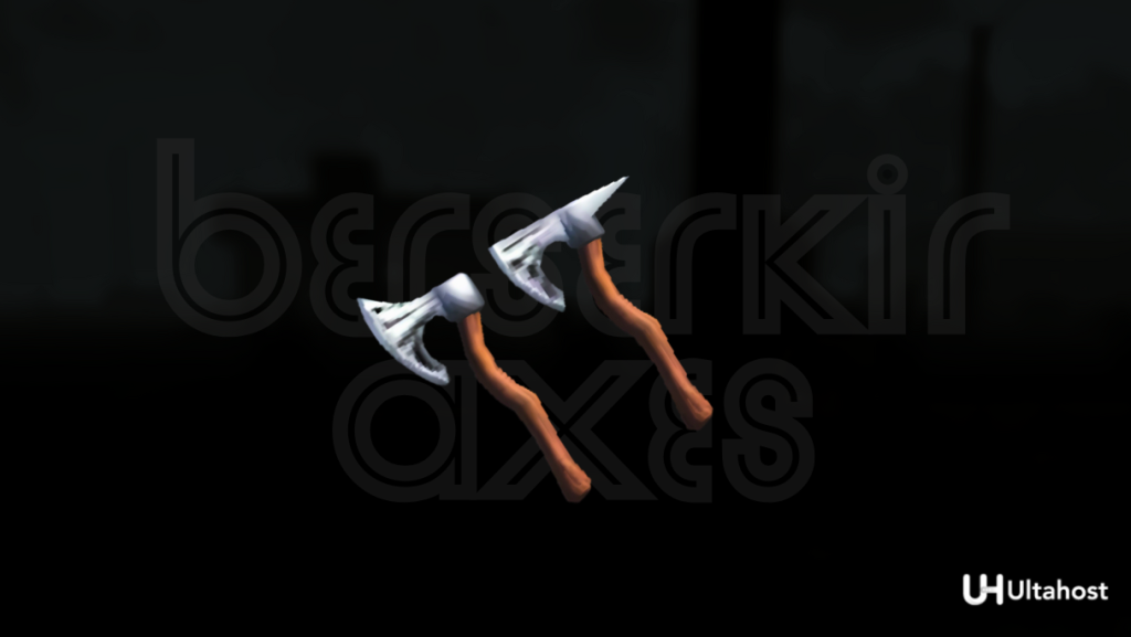 Berserkir axes weapon in Ash
