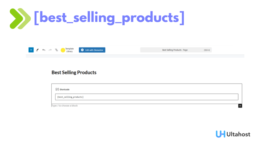 best selling product woocommerce shortcode