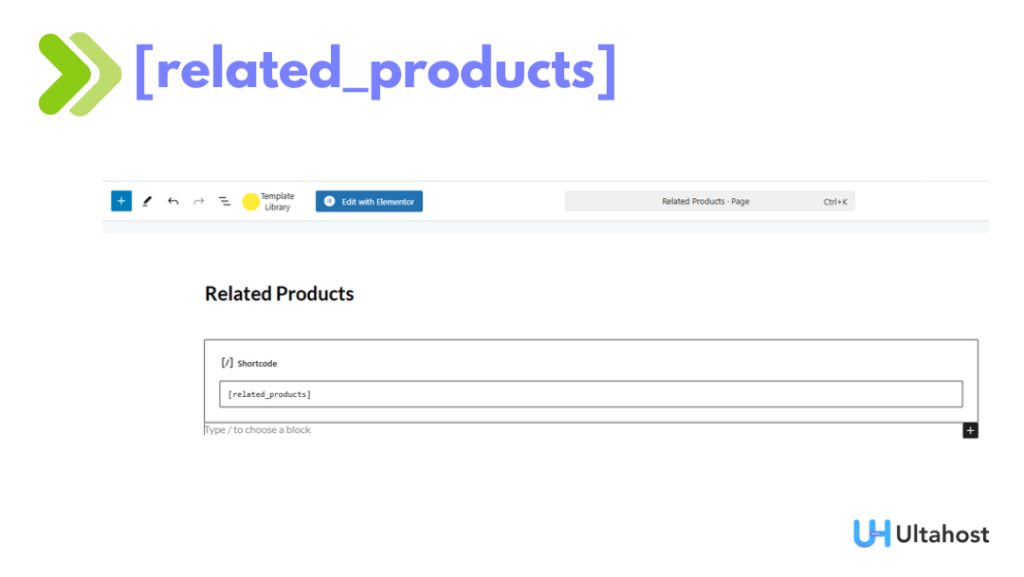 related product woocommerce shortcode