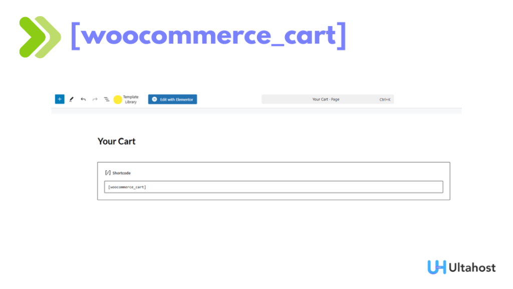 WooCommerce cart short code