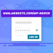 wordpress login URL