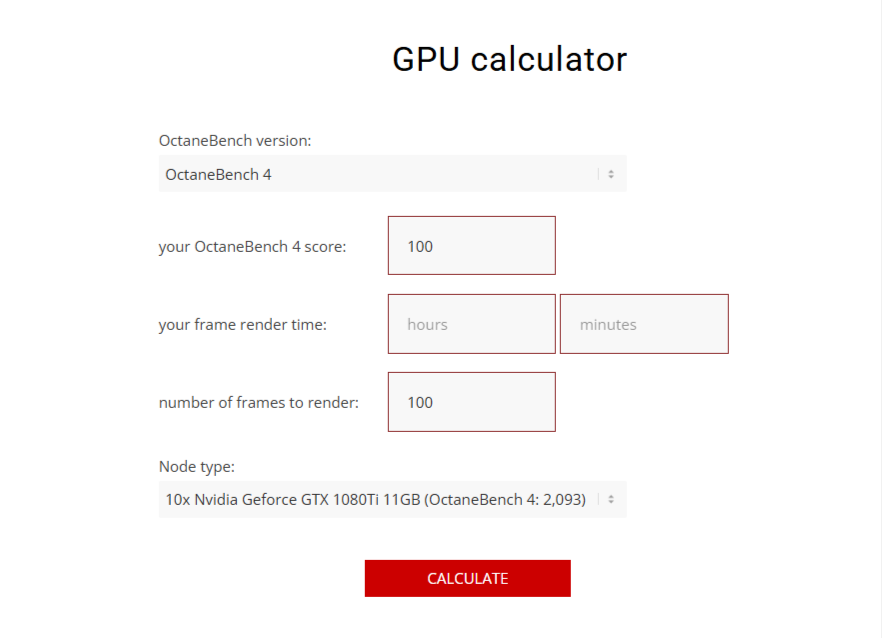 GPU calculator