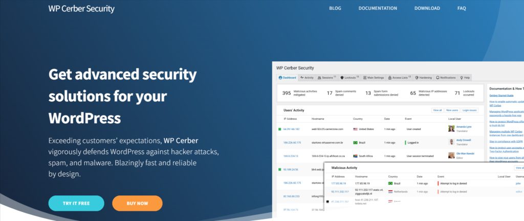 WP Cerber Security