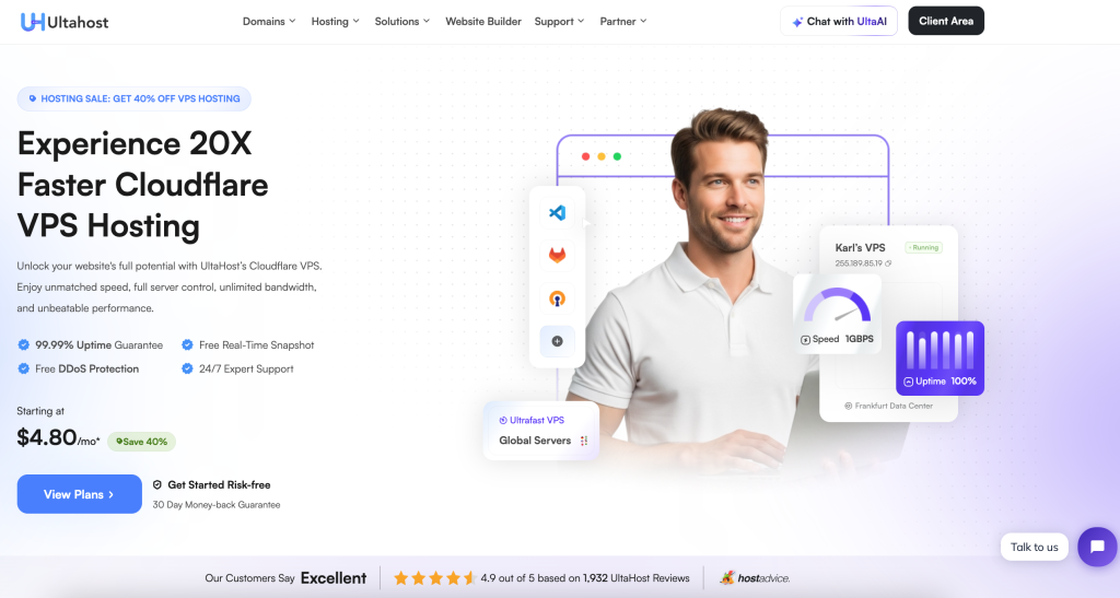 Ultahost performance
