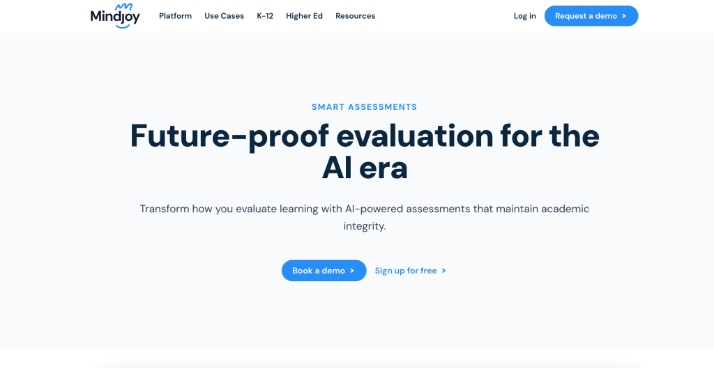 AI-based smart assessment platform