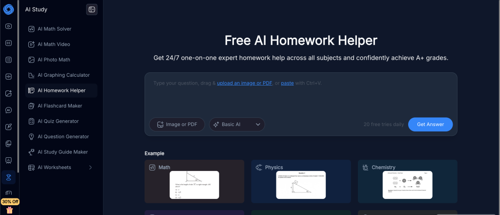 AI-driven homework