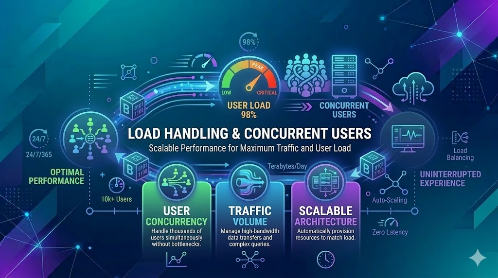 Load Handling and Concurrent Users