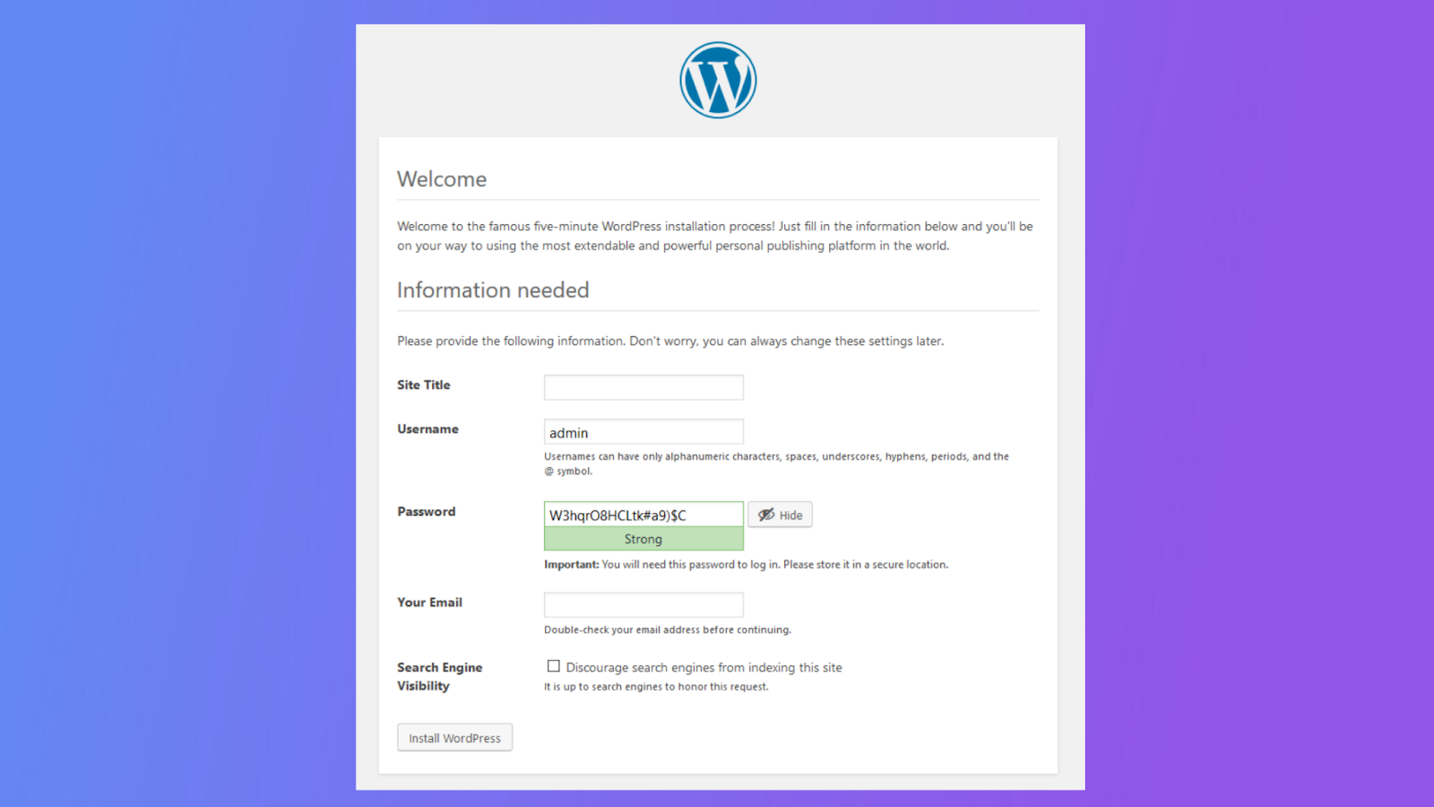Installing WordPress on Debian | Ultahost Knowledge Base