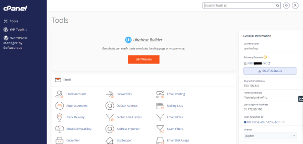 Log into cPanel in Shared Hosting | Ultahost Knowledge Base