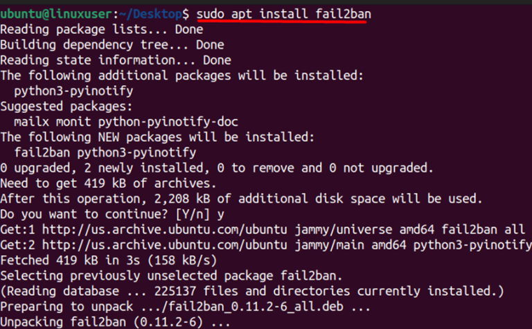 How To Install Fail2ban On Ubuntu 22.04 | Ultahost Knowledge Base