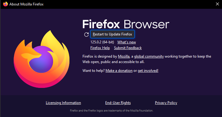 firefox update