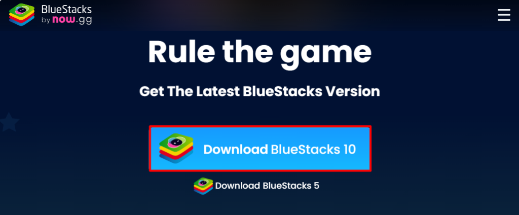 Download Bluestack Android on Windows