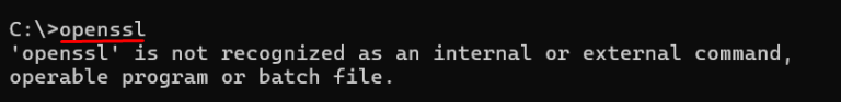 How to Install OpenSSL on Windows | Ultahost Knowledge Base