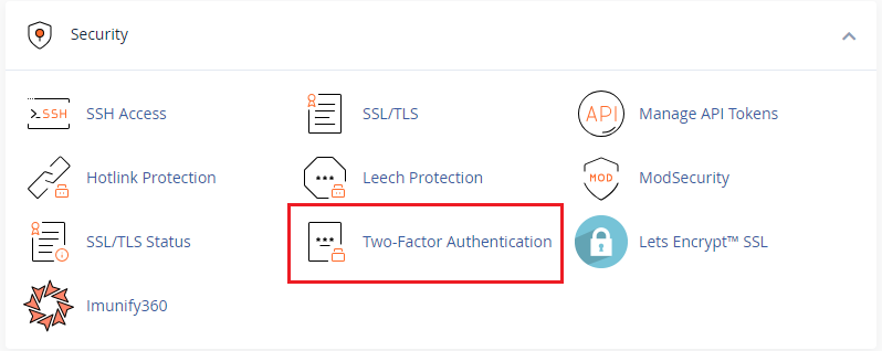 two factor authentication