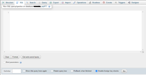 How to Run SQL Queries in phpMyAdmin | Ultahost Knowledge Base