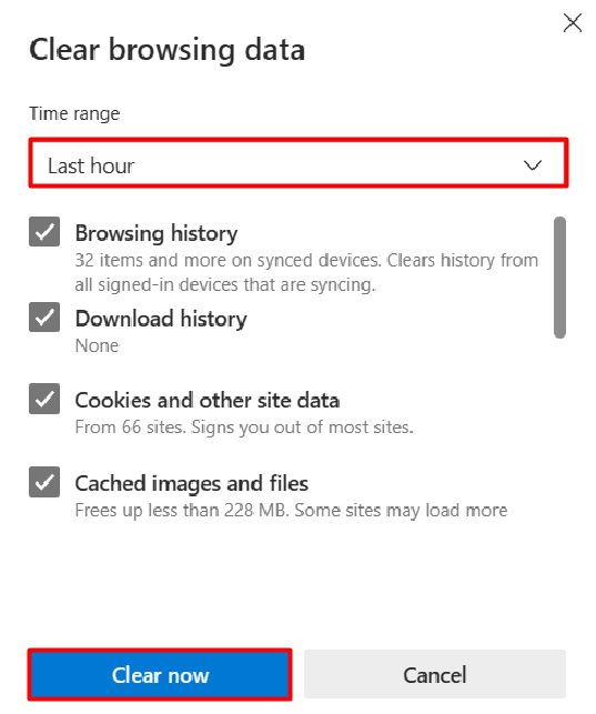 How to Clear Cache in Microsoft Edge