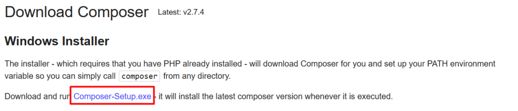 download composer