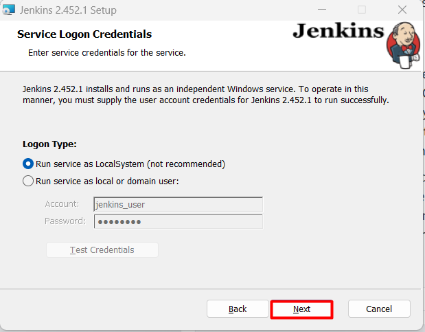 jenkins credentials