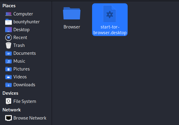 start tor browser