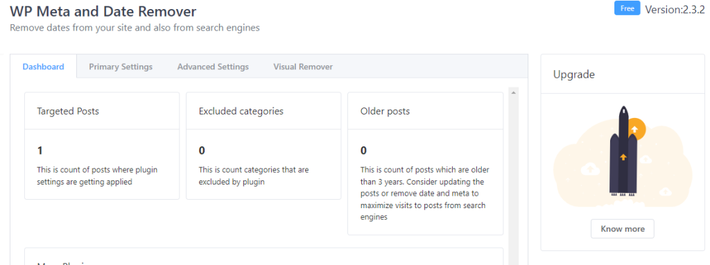 plugin dashboard