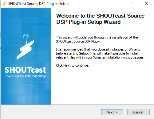 shoutcast plugin