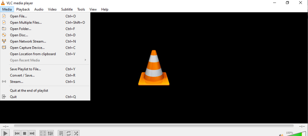 Open File VLC