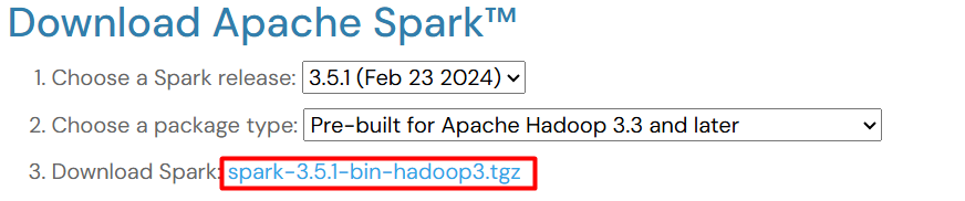 apache spark download