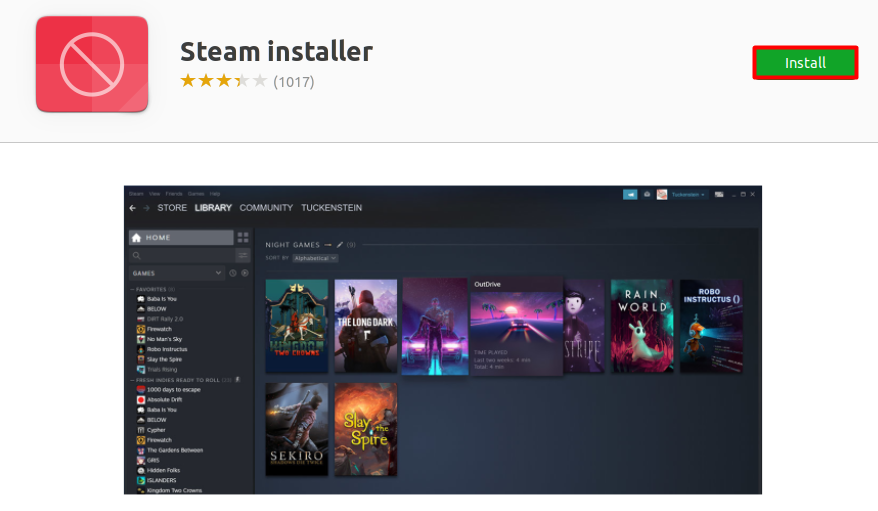 steam install