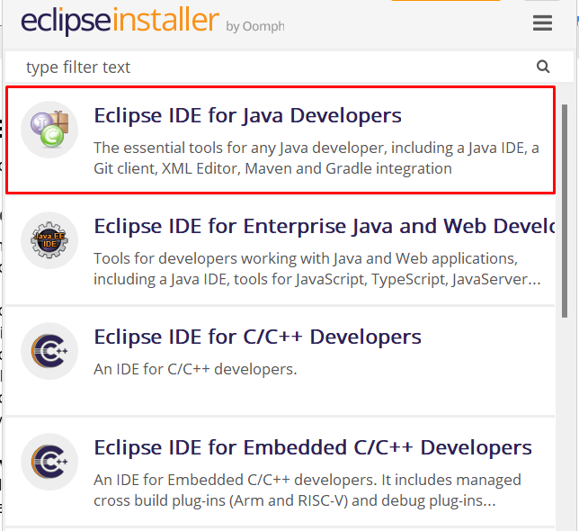 eclipse-installer