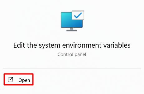 edit env variables